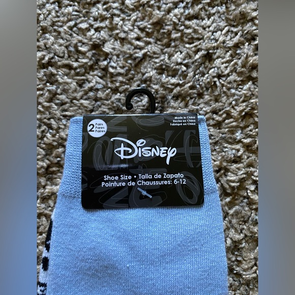 Mens Mickey Mouse Socks 2pk. - Picture 3 of 4